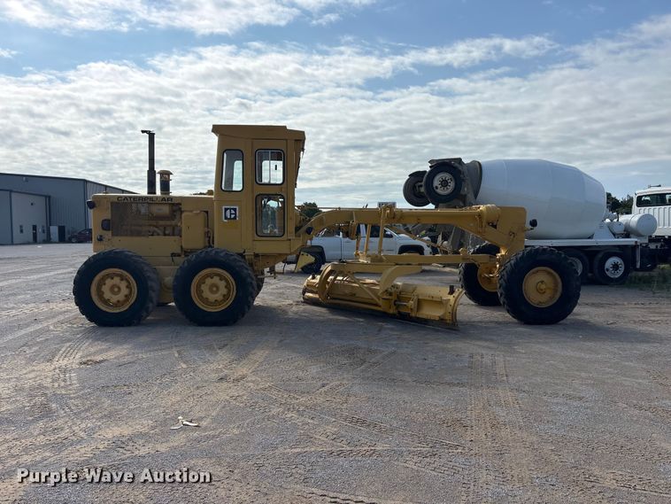 image for item EU5706 1971 Caterpillar 14E rigid frame motor grader
