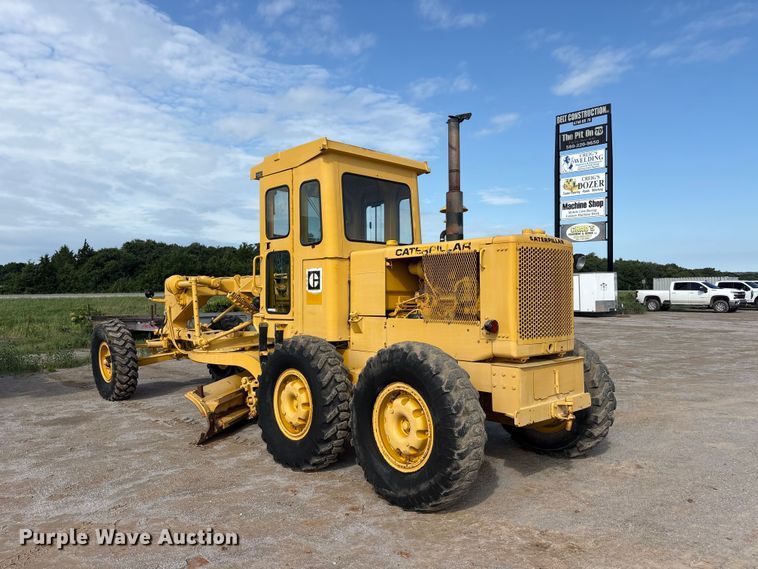 image for item EU5706 1971 Caterpillar 14E rigid frame motor grader