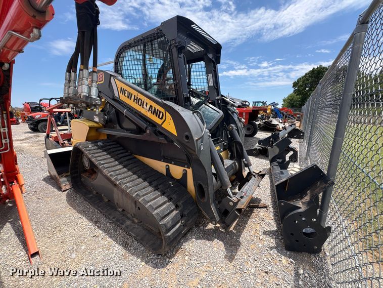 image for item EU5711 2014 New holland C238 tracked skid steer loader