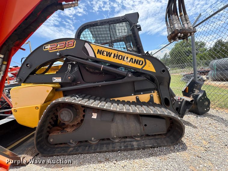 image for item EU5711 2014 New holland C238 tracked skid steer loader