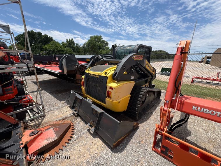 image for item EU5711 2014 New holland C238 tracked skid steer loader