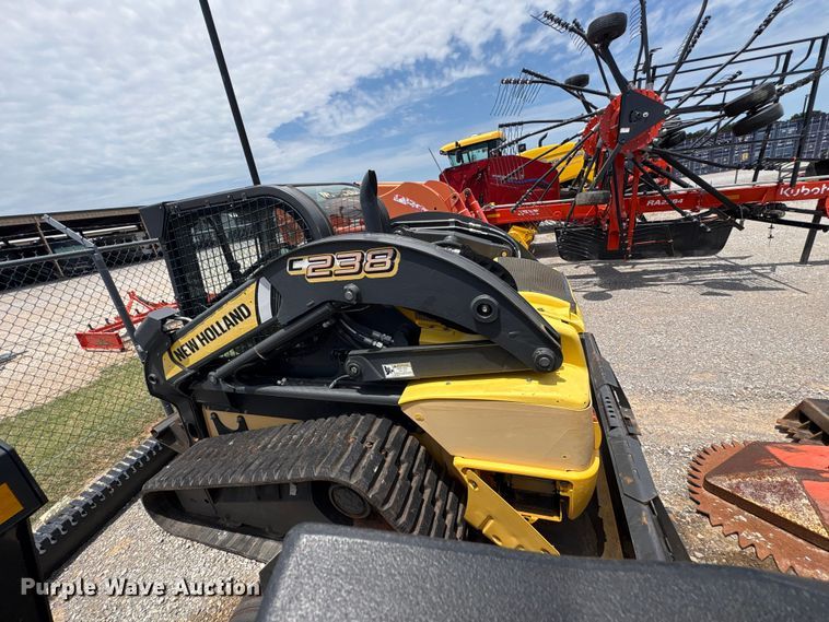 image for item EU5711 2014 New holland C238 tracked skid steer loader