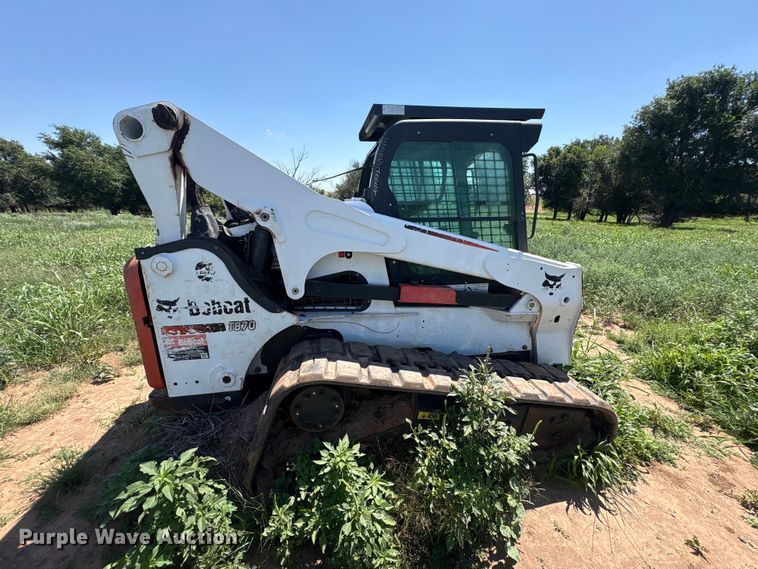image for item EU5716 2015 Bobcat T870 tracked skid steer loader