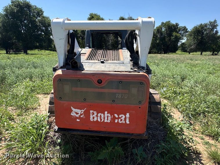 image for item EU5716 2015 Bobcat T870 tracked skid steer loader