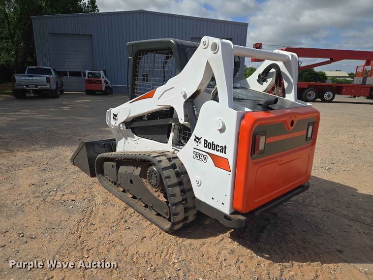 image for item EW0307 2015 Bobcat T590 tracked skid steer loader