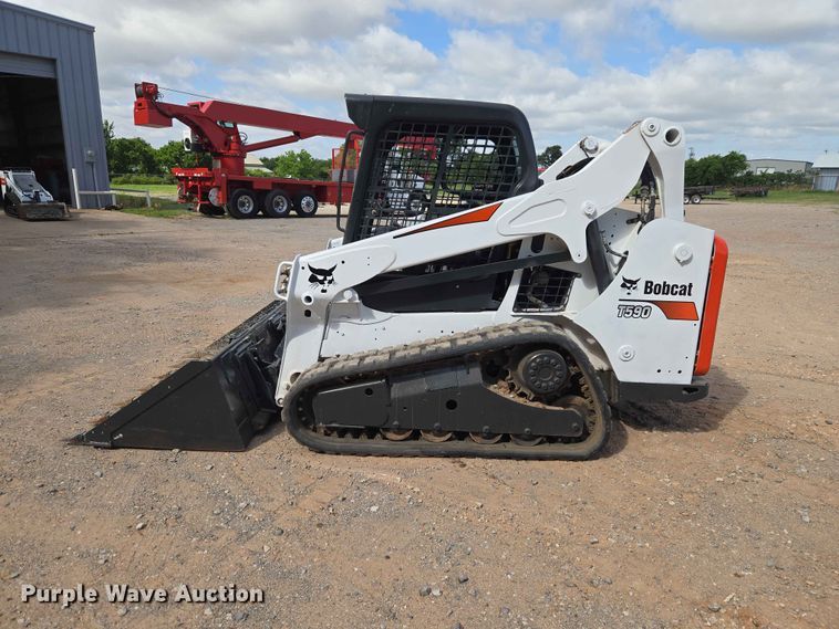 image for item EW0307 2015 Bobcat T590 tracked skid steer loader
