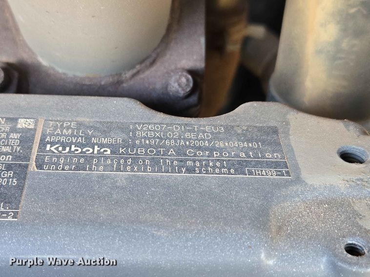image for item EW0307 2015 Bobcat T590 tracked skid steer loader