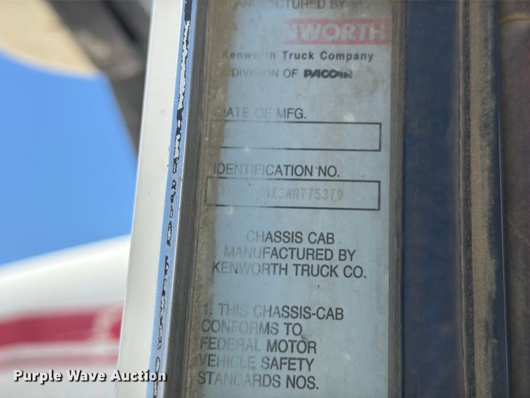 image for item EW2114 1998 Kenworth W900 ready mix truck