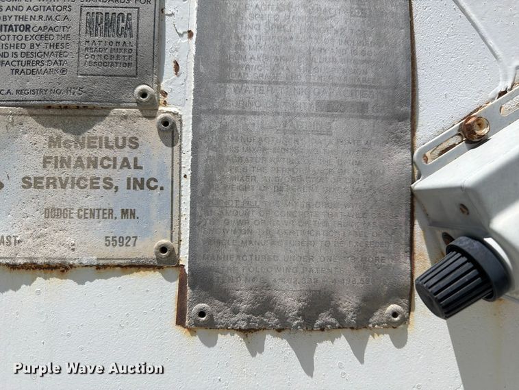 image for item EW2116 1990 Kenworth ready mix truck
