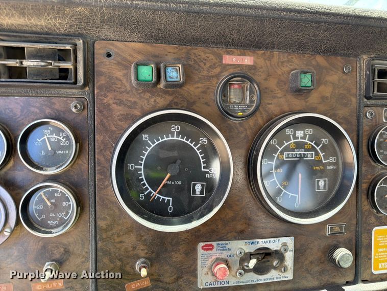image for item EW2116 1990 Kenworth ready mix truck