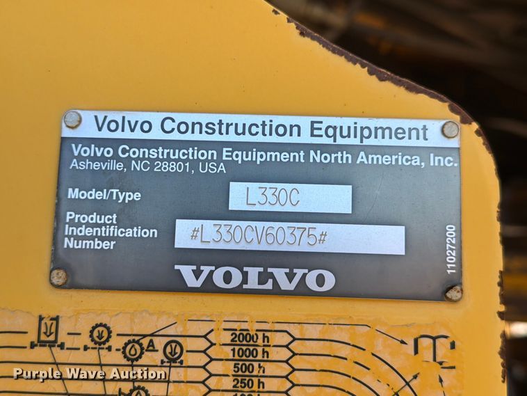 image for item EW2118 1998 Volvo L330C wheel loader
