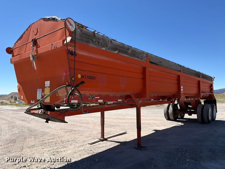 image for item EW2120 1997 Lufkin ULDII-38 end dump trailer