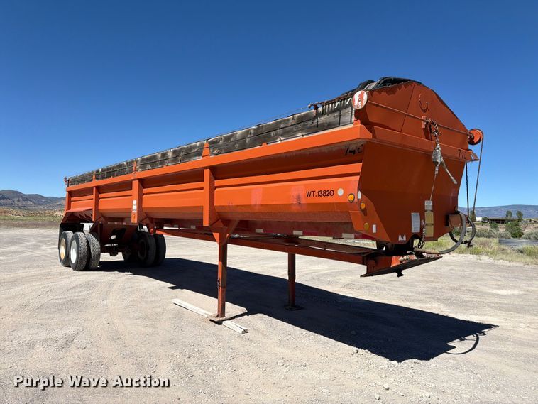 image for item EW2120 1997 Lufkin ULDII-38 end dump trailer
