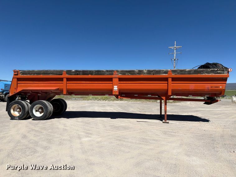 image for item EW2120 1997 Lufkin ULDII-38 end dump trailer