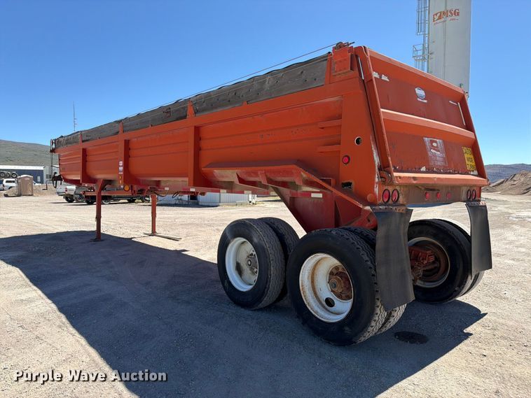 image for item EW2120 1997 Lufkin ULDII-38 end dump trailer