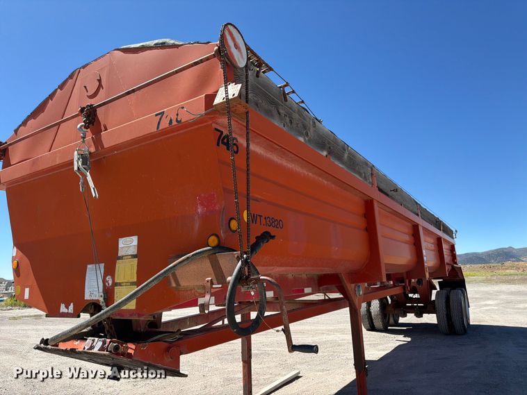 image for item EW2120 1997 Lufkin ULDII-38 end dump trailer