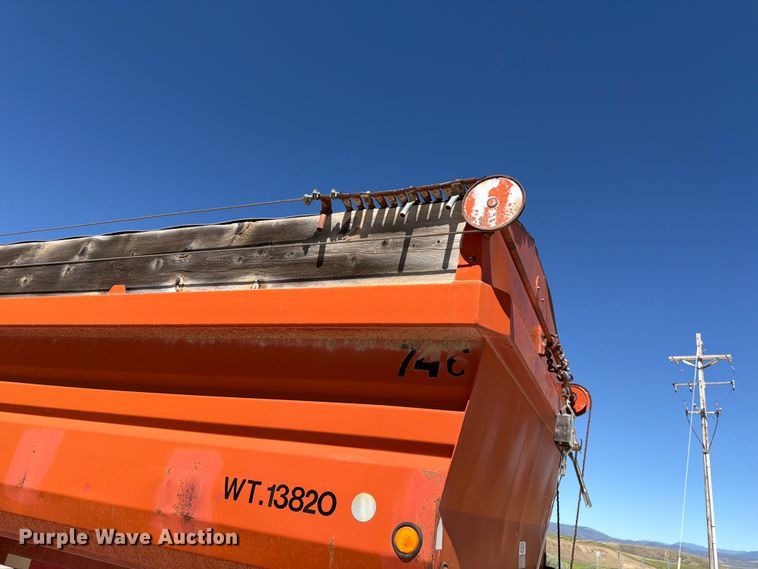 image for item EW2120 1997 Lufkin ULDII-38 end dump trailer