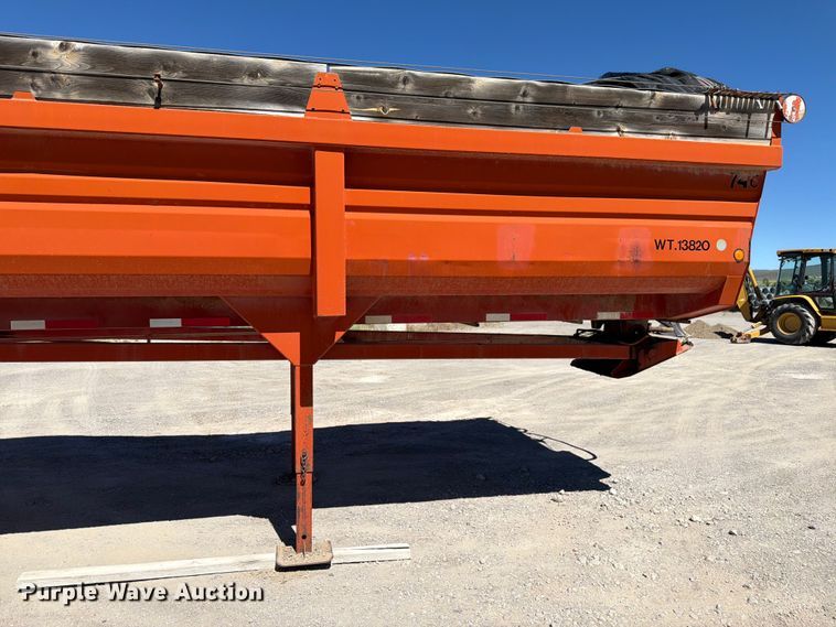 image for item EW2120 1997 Lufkin ULDII-38 end dump trailer
