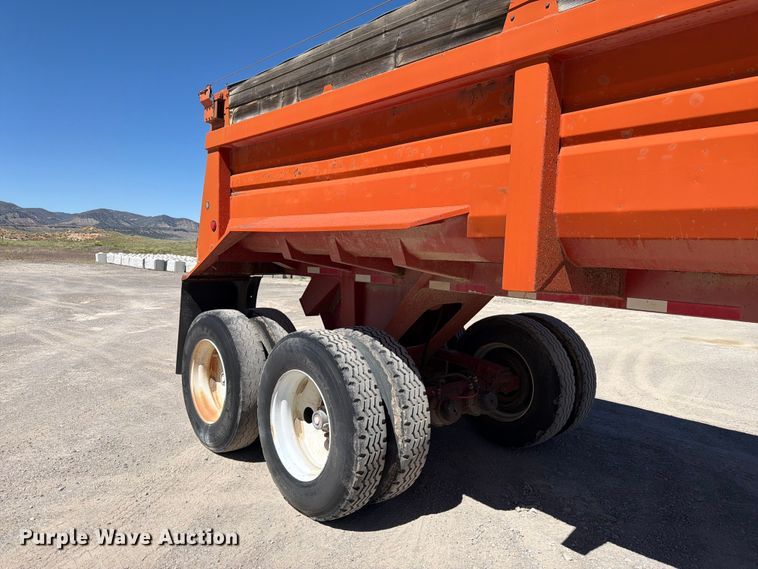 image for item EW2120 1997 Lufkin ULDII-38 end dump trailer