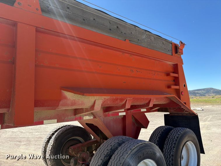image for item EW2120 1997 Lufkin ULDII-38 end dump trailer