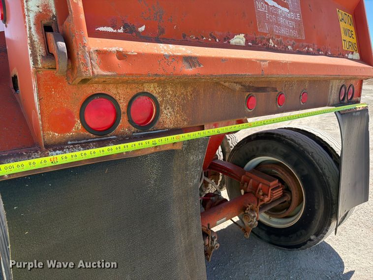 image for item EW2120 1997 Lufkin ULDII-38 end dump trailer