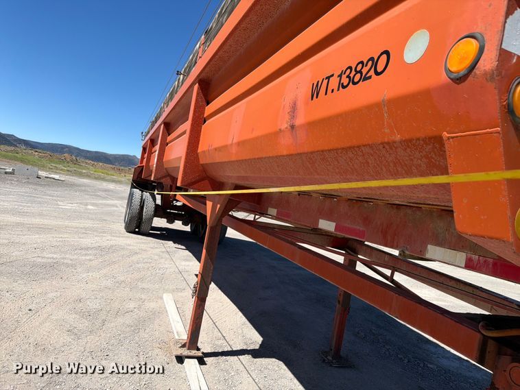 image for item EW2120 1997 Lufkin ULDII-38 end dump trailer