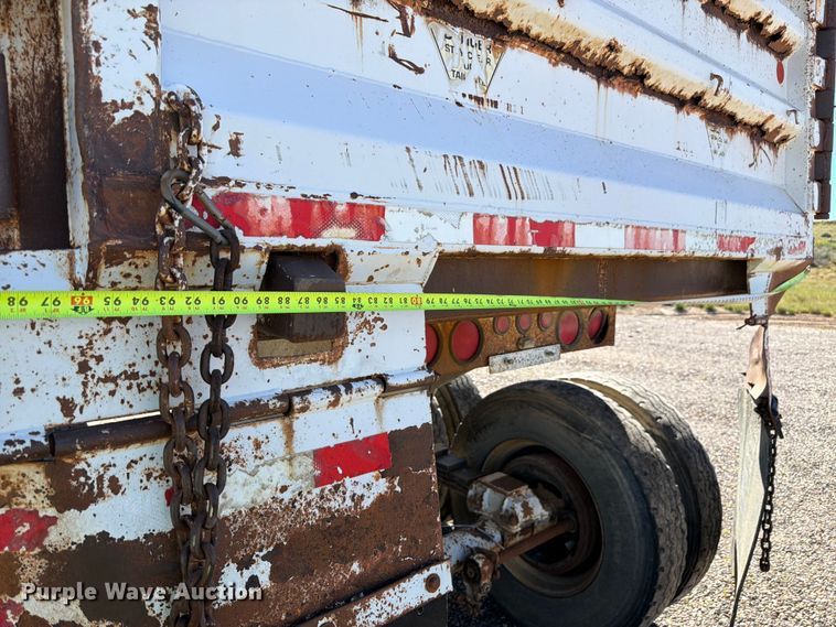 image for item EW2121 1999 Western end dump trailer