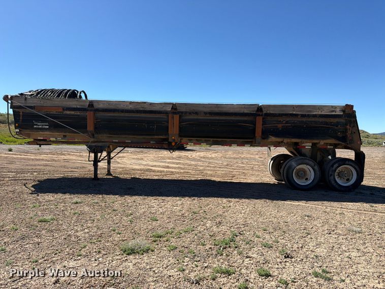 image for item EW2123 1996 Lufkin end dump trailer
