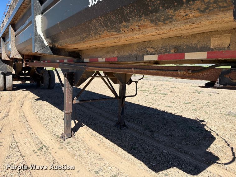 image for item EW2123 1996 Lufkin end dump trailer
