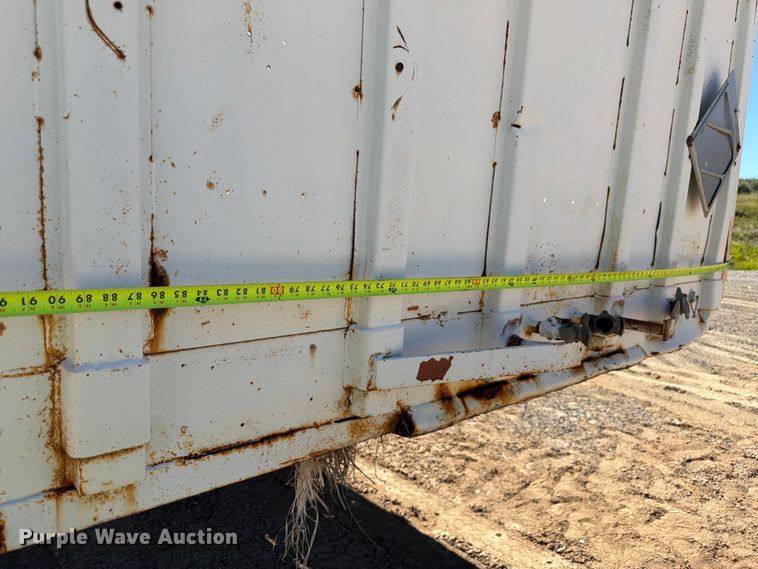 image for item EW2124 1963 Dorsey flatbed trailer