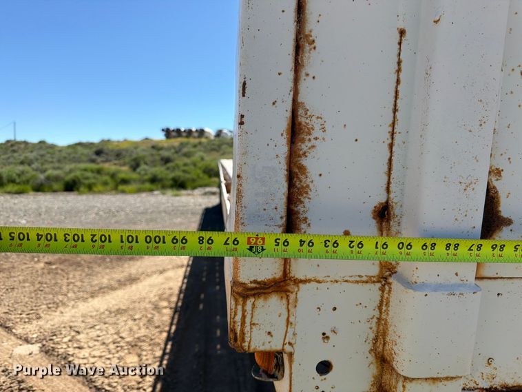 image for item EW2124 1963 Dorsey flatbed trailer