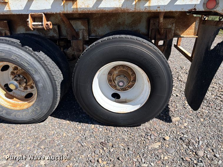 image for item EW2124 1963 Dorsey flatbed trailer