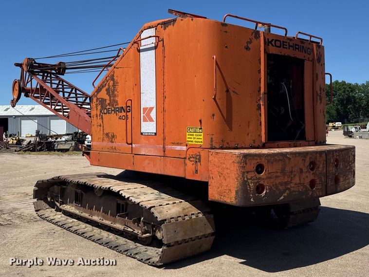 image for item EW4831 1979 Koehring 405 crane