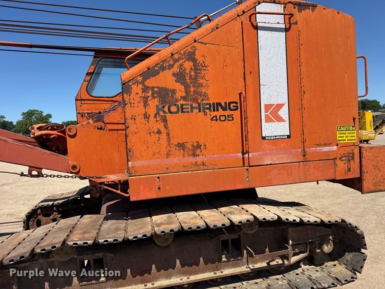 image for item EW4831 1979 Koehring 405 crane