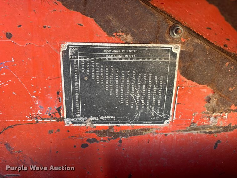 image for item EW4831 1979 Koehring 405 crane