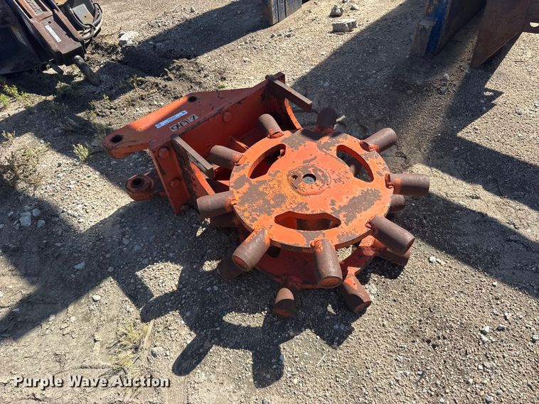 image for item EW4837 Barone Denver backhoe compaction wheel