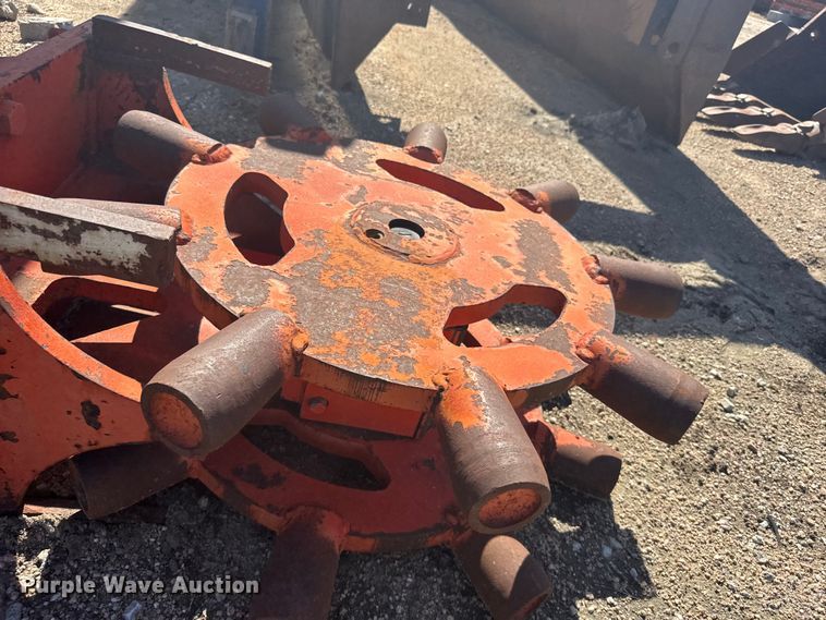image for item EW4837 Barone Denver backhoe compaction wheel