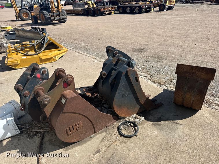 image for item EW4840 (5) backhoe buckets