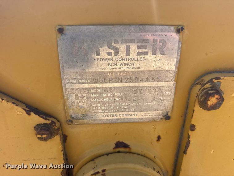 image for item EW4848 Brun cable plow attachment