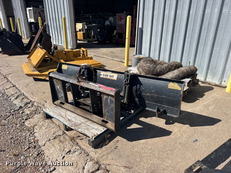 image for item EW4863 Kwik-Way skid steer dozer blade