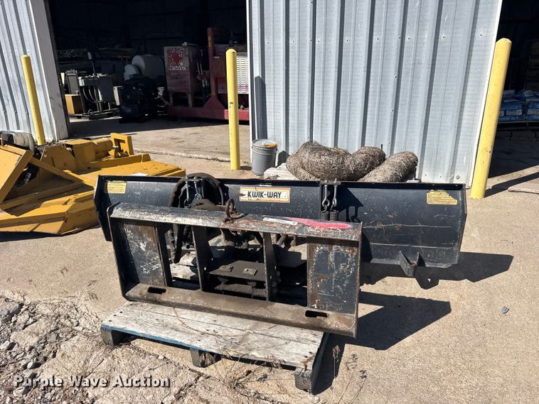 image for item EW4863 Kwik-Way skid steer dozer blade