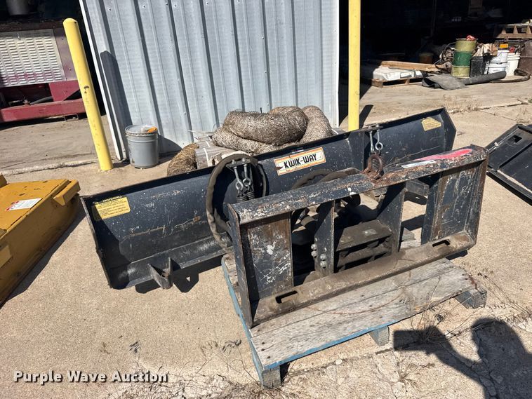 image for item EW4863 Kwik-Way skid steer dozer blade