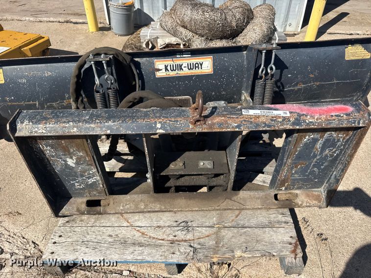 image for item EW4863 Kwik-Way skid steer dozer blade