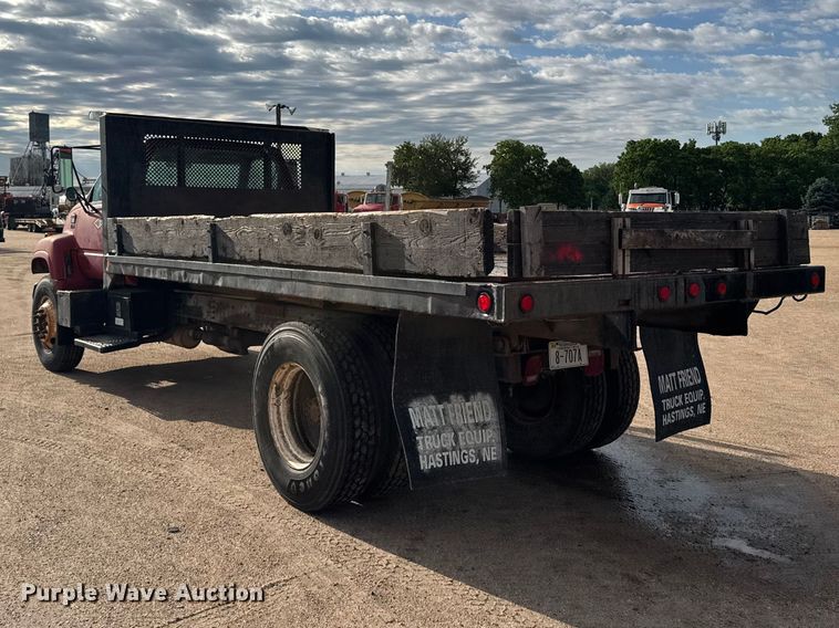 image for item EW4873 1999 GMC 6500 dump flatbed truck