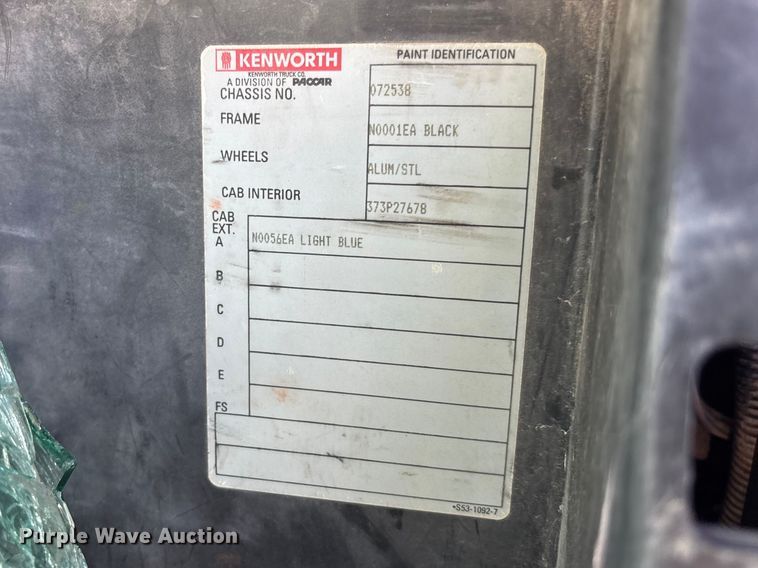 image for item FB3270 2005 Kenworth T800 ready mix truck