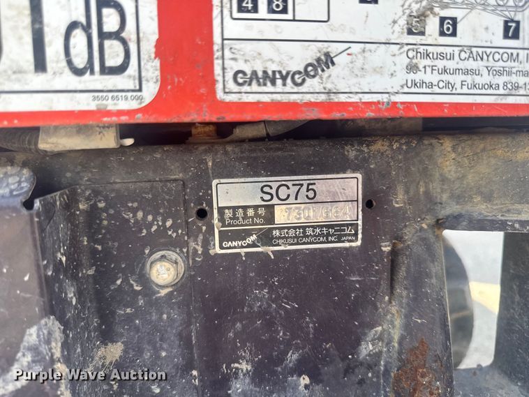 image for item FB5716 2022 Canycom SC75PD concrete buggy