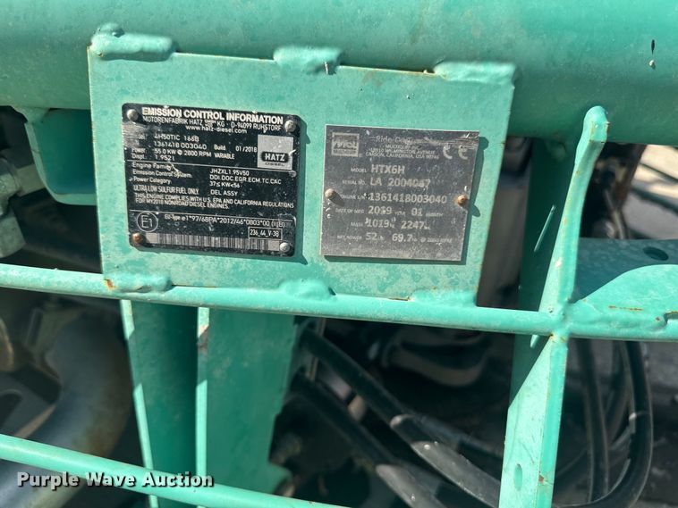 image for item FB5719 2019 Mulitquip HTX6H power trowel
