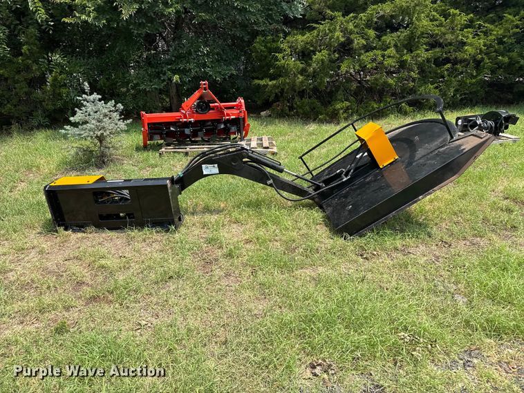 image for item FB6859 2025 Future FT-ECA63 skid steer side boom rotary mower