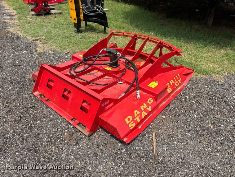 image for item FB6868 2025 Topcat HDRC skid steer brush mower