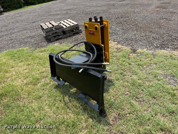 image for item FB6870 Toft TOFT680 skid steer post driver